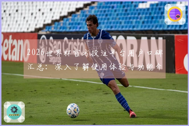 2026世界杯官方投注平台用户口碑汇总：深入了解使用体验与功能介绍
